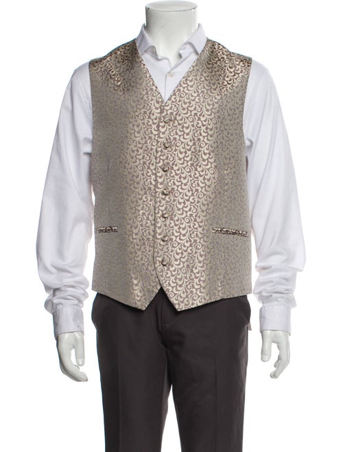 Neiman Marcus Silk Suit Vest