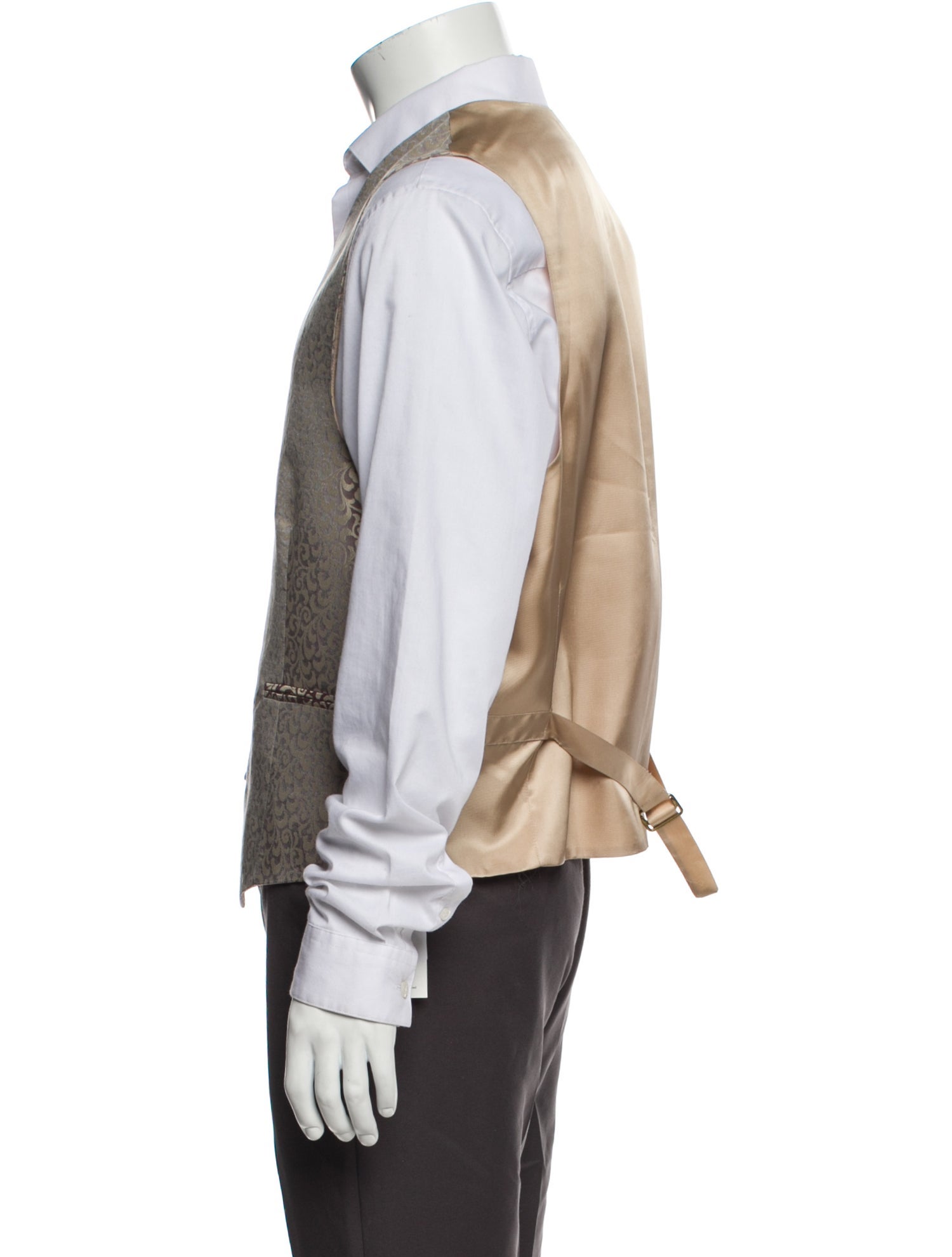 Neiman Marcus Silk Suit Vest