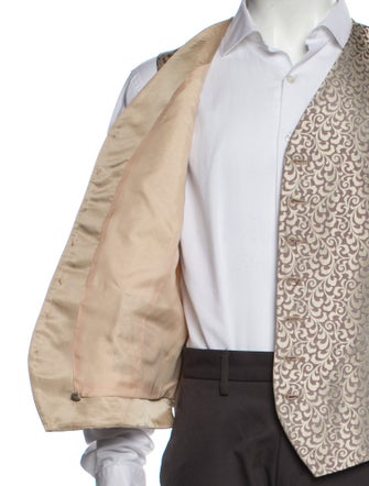 Neiman Marcus Silk Suit Vest