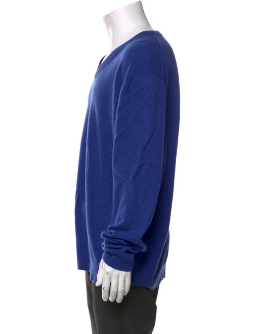 Neiman Marcus Cashmere V-Neck Pullover