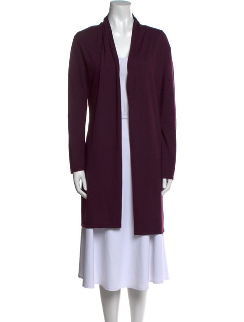 Neiman Marcus Cashmere Open Front Sweater