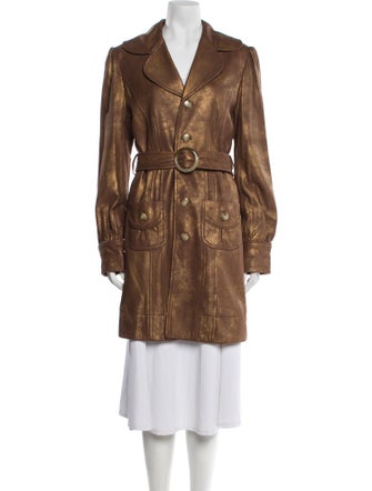 Neiman Marcus Leather Coat