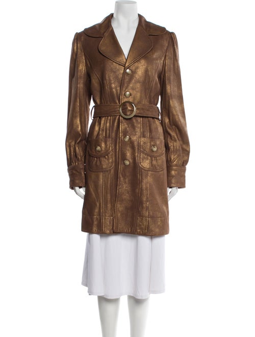 Neiman Marcus Leather Coat