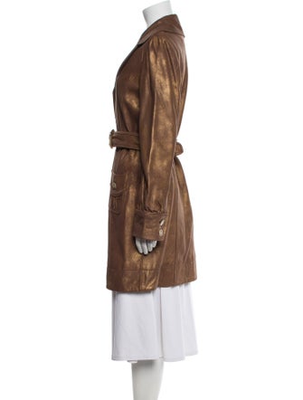 Neiman Marcus Leather Coat