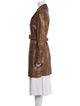 Neiman Marcus Leather Coat