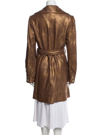 Neiman Marcus Leather Coat
