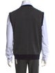 Neiman Marcus Colorblock Pattern V-Neck Sweater Vest