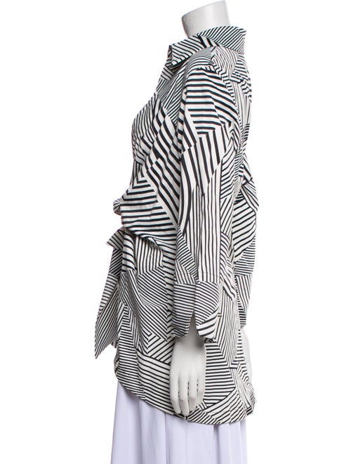 Neiman Marcus Striped Blazer