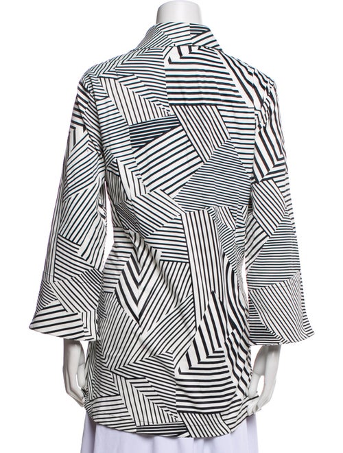 Neiman Marcus Striped Blazer