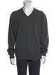 Neiman Marcus Cashmere V-Neck Pullover