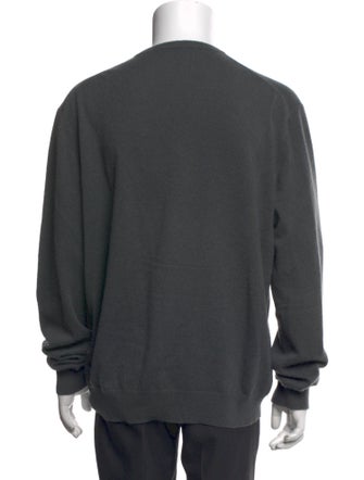 Neiman Marcus Cashmere V-Neck Pullover