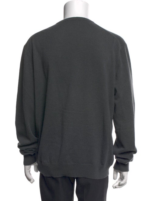 Neiman Marcus Cashmere V-Neck Pullover