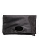 Neiman Marcus Satin Top Handle Bag