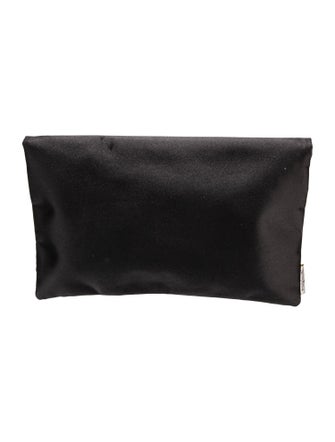 Neiman Marcus Satin Top Handle Bag