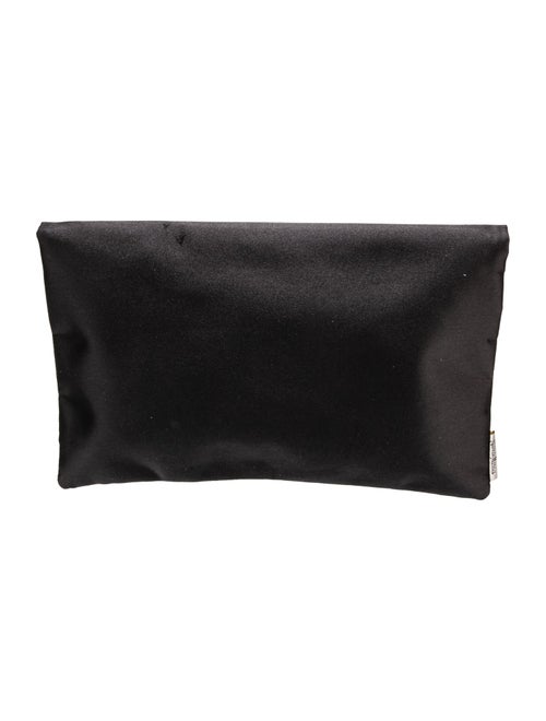 Neiman Marcus Satin Top Handle Bag