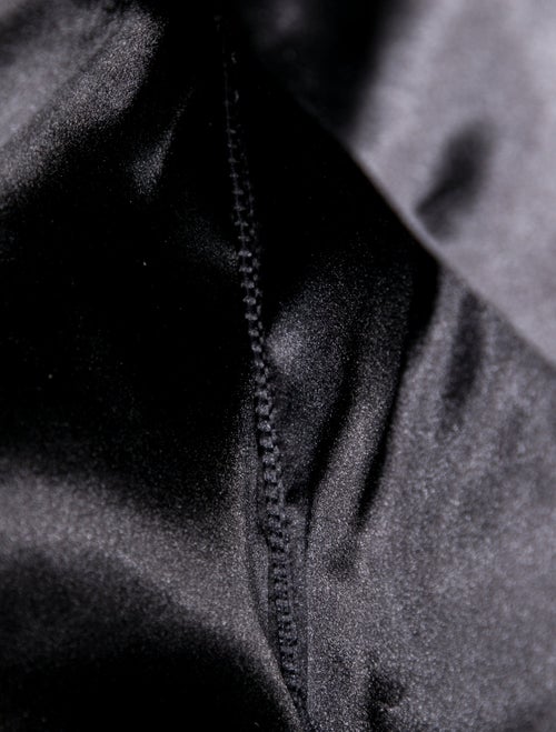 Neiman Marcus Satin Top Handle Bag