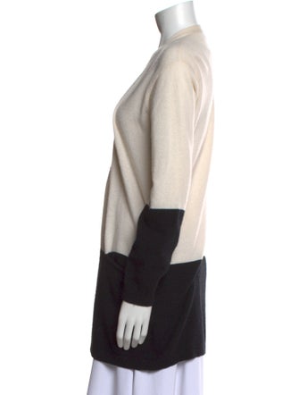 Neiman Marcus Cashmere Colorblock Pattern Sweater