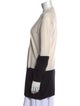 Neiman Marcus Cashmere Colorblock Pattern Sweater