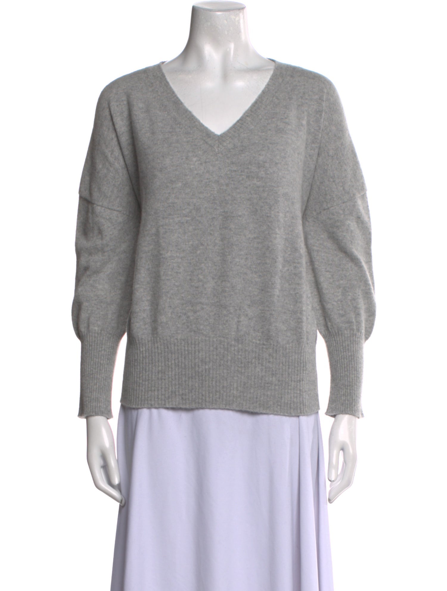 Neiman Marcus Cashmere V-Neck Sweater