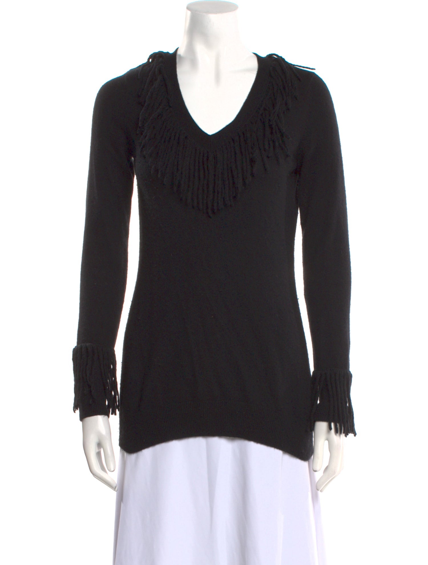 Neiman Marcus Cashmere V-Neck Sweater