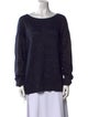 Neiman Marcus Cashmere Bateau Neckline Sweater