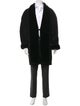 Neiman Marcus Suede Overcoat