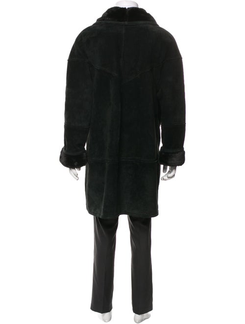 Neiman Marcus Suede Overcoat