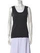 Neiman Marcus Cashmere Scoop Neck Top
