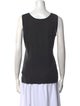 Neiman Marcus Cashmere Scoop Neck Top