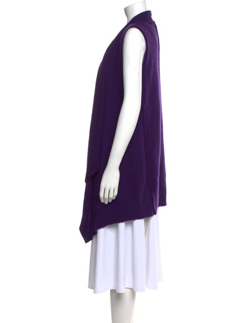 Neiman Marcus Cashmere Open Front Sweater