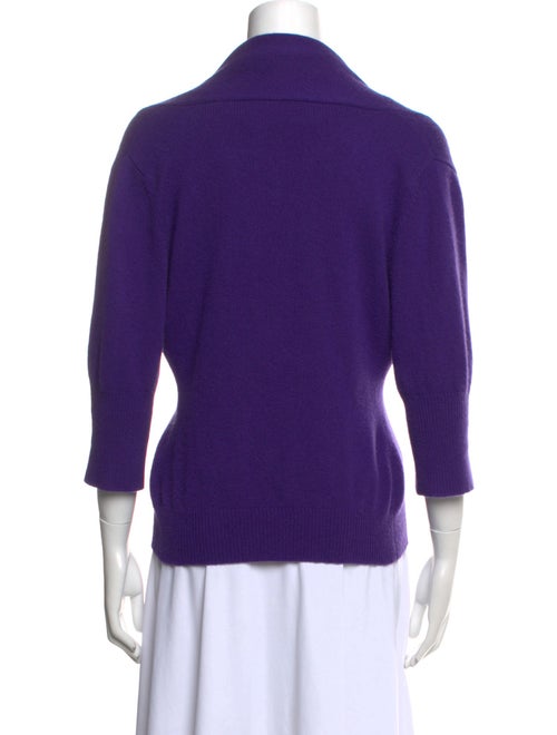 Neiman Marcus Cashmere Open Front Sweater
