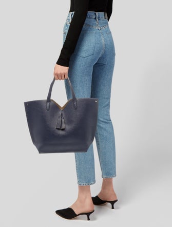 Neiman Marcus Leather Tote