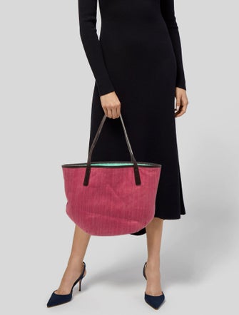 Neiman Marcus Straw Tote
