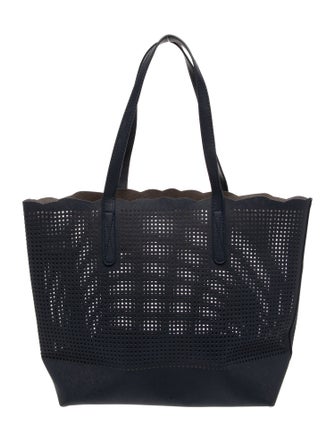 Neiman Marcus Leather Tote