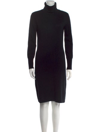 Neiman Marcus Cashmere Knee-Length Dress