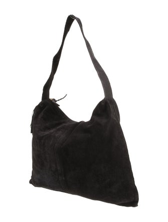 Neiman Marcus Suede Hobo
