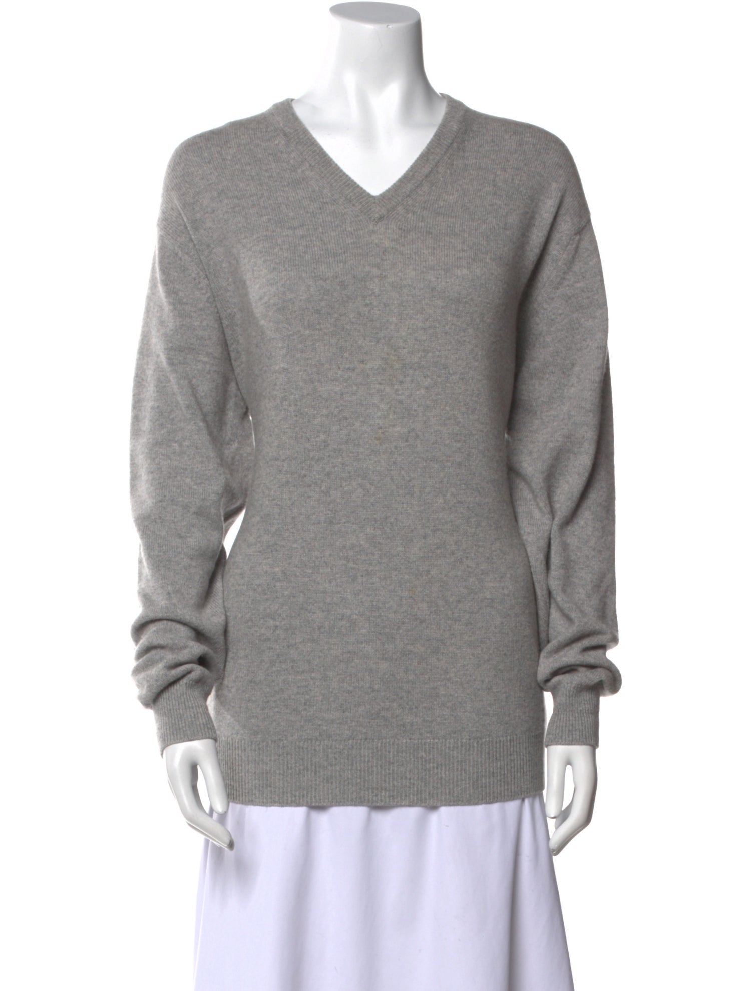 Neiman Marcus Cashmere V-Neck Sweater