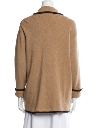 Neiman Marcus Cashmere Striped Sweater