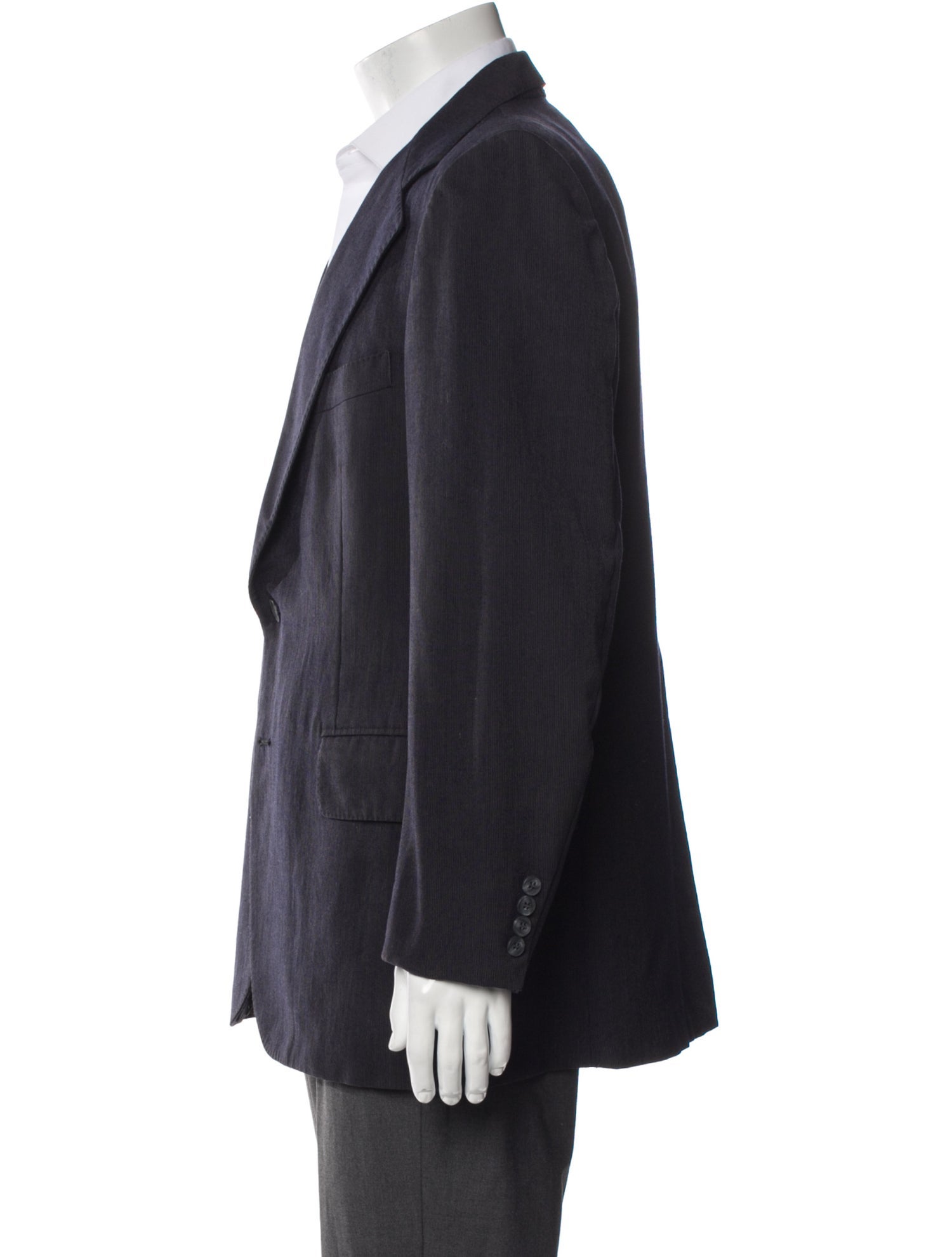 Neiman Marcus Virgin Wool Peacoat