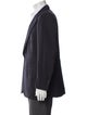 Neiman Marcus Virgin Wool Peacoat