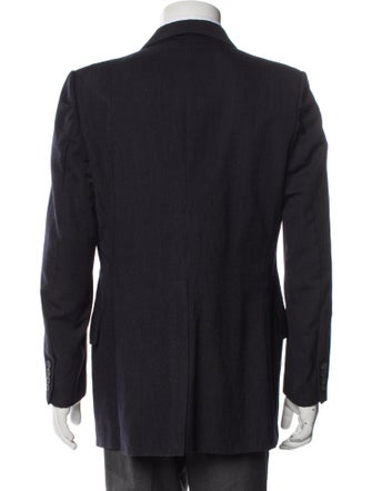 Neiman Marcus Virgin Wool Peacoat