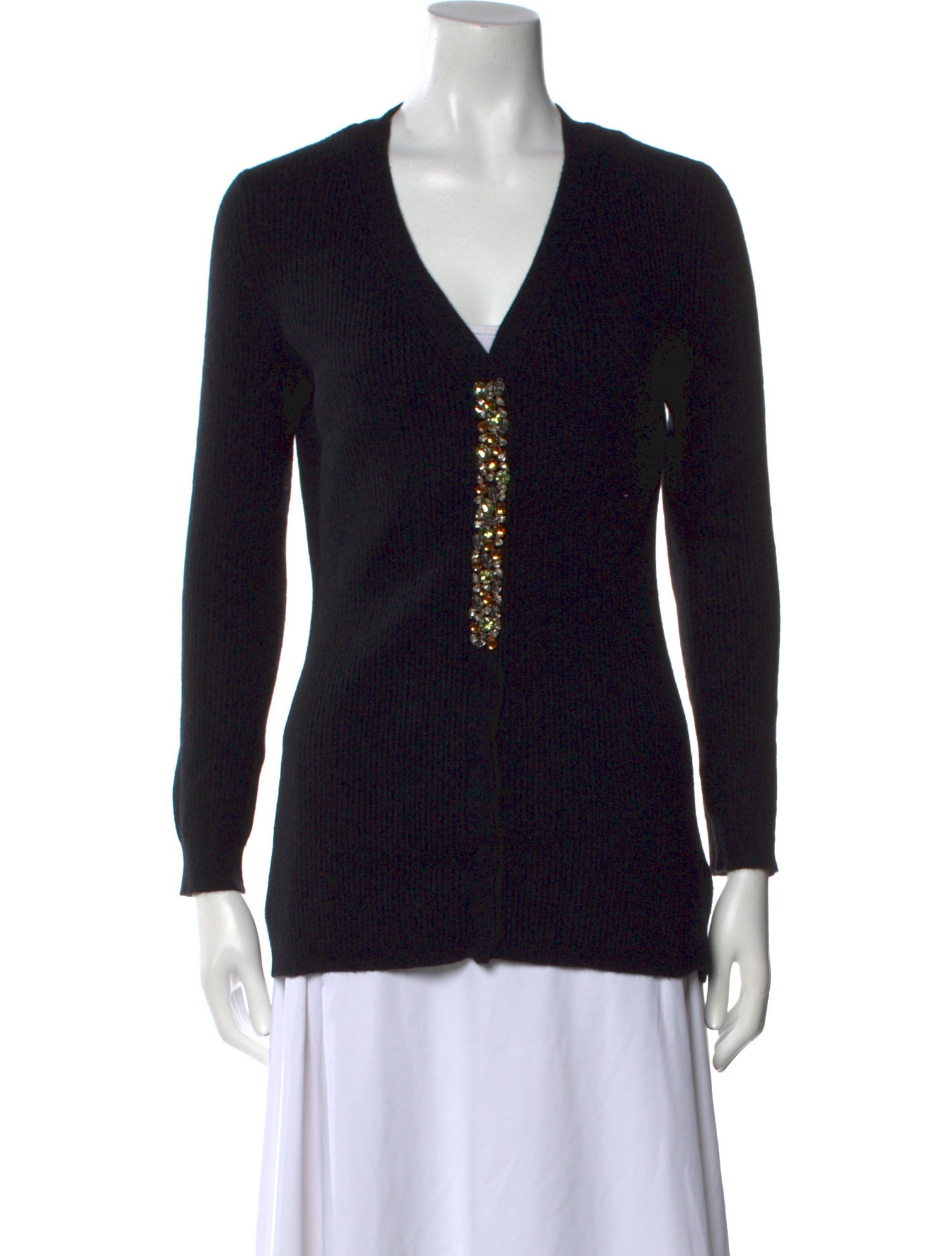 Neiman Marcus Cashmere V-Neck Sweater