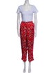 Neiman Marcus Silk Printed Pajamas