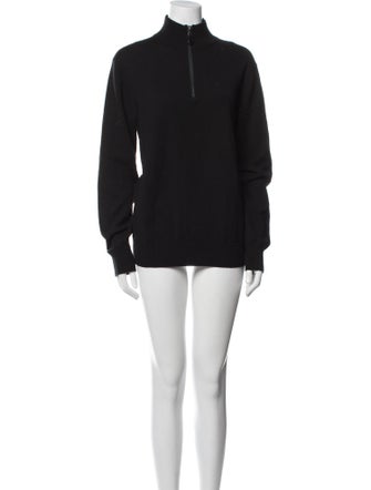 Neiman Marcus Cashmere Mock Neck Sweater