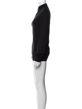 Neiman Marcus Cashmere Mock Neck Sweater