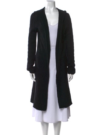 Neiman Marcus Cashmere Open Front Sweater