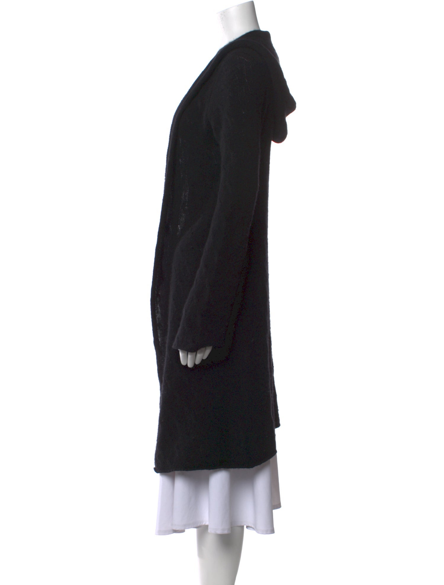 Neiman Marcus Cashmere Open Front Sweater