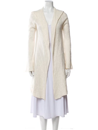 Neiman Marcus Cashmere Open Front Sweater