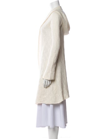 Neiman Marcus Cashmere Open Front Sweater