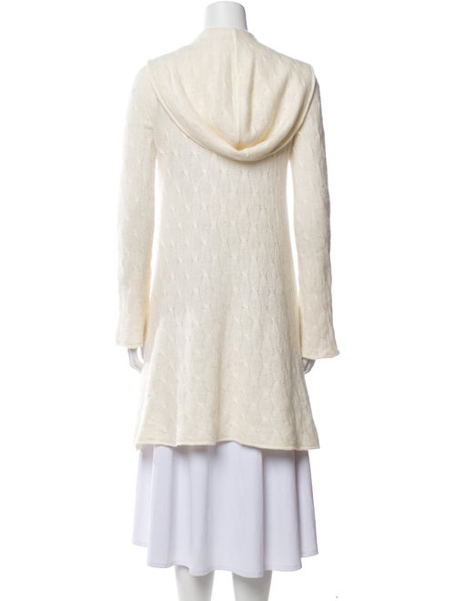 Neiman Marcus Cashmere Open Front Sweater